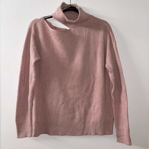 INC (International Concepts) Pink turtle neck sweater - Picture 1 of 3